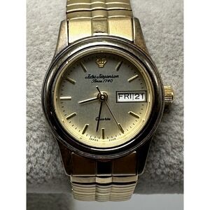 Jules Jurgensen 3248 New Battery Ladies Watch 23MM 6.25 Stretch Band